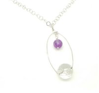 Necklace Shiné Woman in Silver Pietre dure 382024 - 382024